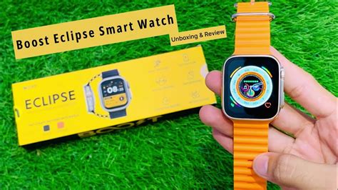 boost eclipse smart watch with 2 straps